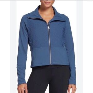 Women's CALIA Blue Quilted Jacket XL